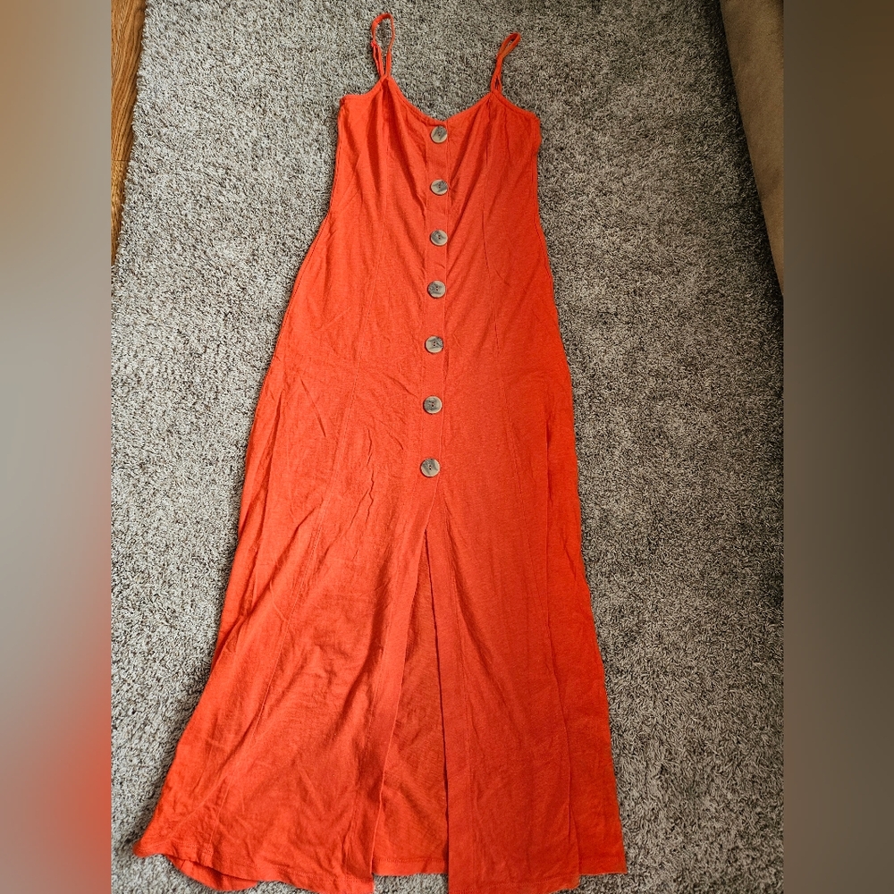 Asos Midi Button Down Dress